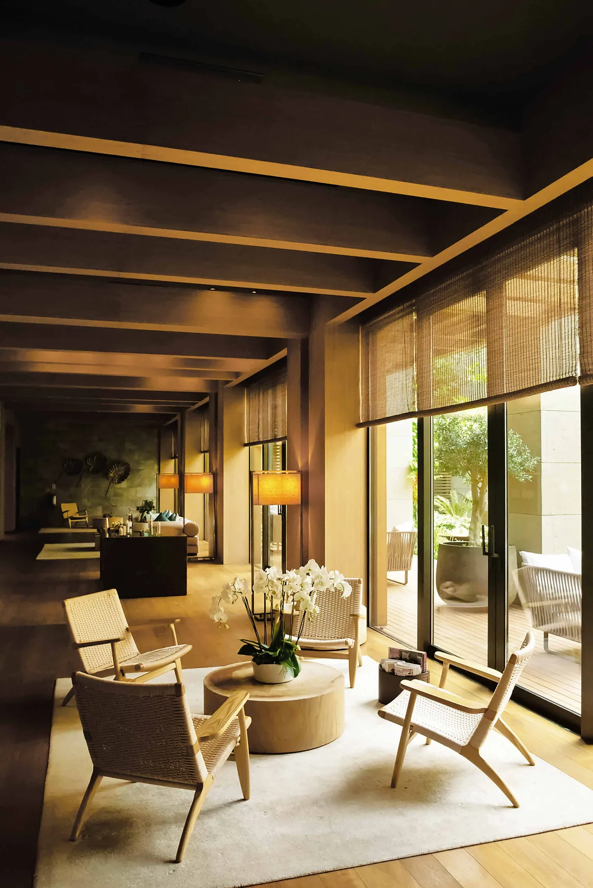 Lounge inside the Black Swan Club at Nikoo Homes 8